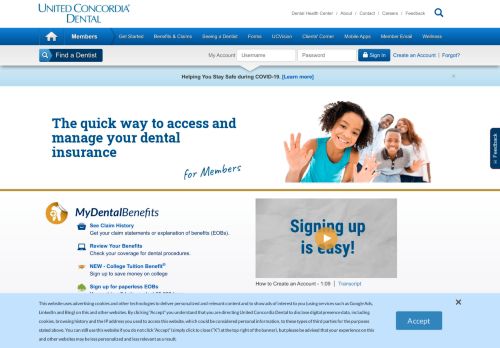 
                            12. Dental Insurance Plan Coverage Member Login - United Concordia
