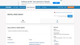 
                            10. DENTAL SPEED GRAPH - Por Dentro da Empresa | Infojobs
