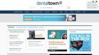 
                            2. Dentaltown - Where The Dental Community Lives®