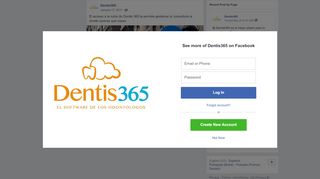 
                            3. Dentis365 - El acceso a la nube de Dentis 365 te permite... | Facebook