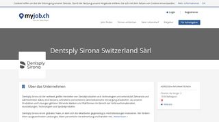
                            10. Dentsply Sirona Switzerland Sàrl | myjob.ch