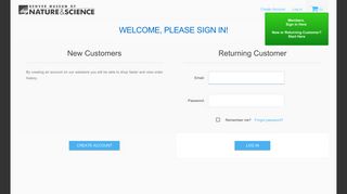 
                            10. Denver Museum of Nature & Science Online Ticketing Store | Login