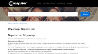 
                            5. Dépannage Napster.com – Napster