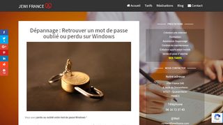 
                            10. Dépannage : Retrouver un mot de passe oublié ou perdu sur Windows