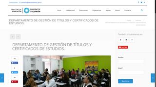 
                            3. DEPARTAMENTO DE GESTIÓN DE TÍTULOS Y CERTIFICADOS DE ...