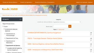 
                            6. Departamento de Química - Moodle2 CUCEI - UdG