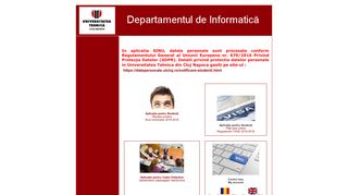 
                            1. Departamentul de Informatica