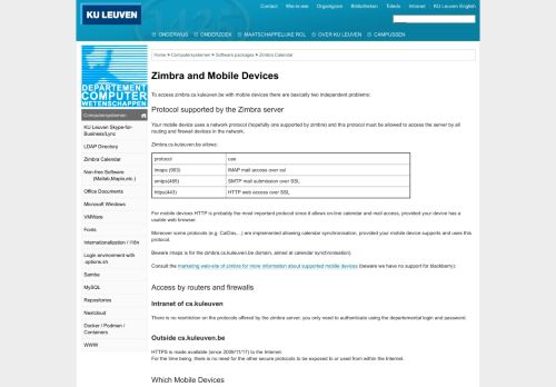 
                            13. Departement Computerwetenschappen - Zimbra Calendar