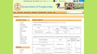 
                            8. Department of Agriculture - Government of Punjab, India