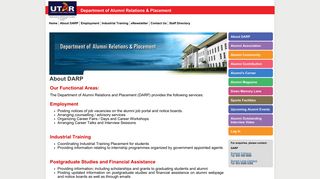 
                            4. Department of Alumni Relations & Placement - UTAR