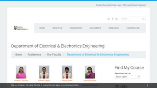 
                            7. Department of Electrical & Electronics Engineering | Indus University