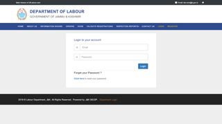 
                            9. Department of Labour & Employment, Government of Jammu & Kashmir