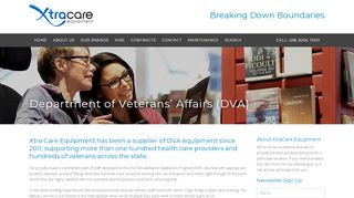 
                            10. Department of Veterans' Affairs (DVA) - XtraCare Equipment