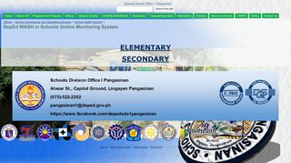 
                            10. DepEd WASH in Schools Online Monitoring System ... - Google Sites