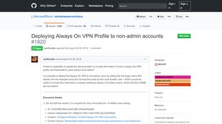 
                            4. Deploying Always On VPN Profile to non-admin accounts · Issue ...