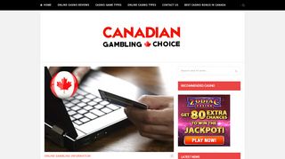 
                            13. Deposit Options for Canada 2018 | Canadian Gambling Choice