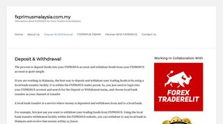 
                            11. Deposit & Withdrawal | fxprimusmalaysia.com.my - deposit ...