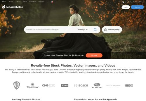 
                            4. Depositphotos: Stock Photos, Royalty Free Images, Vectors, Footage