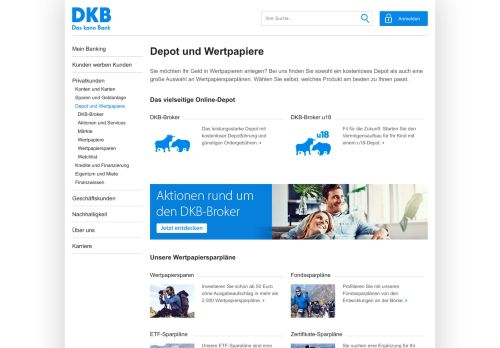 
                            1. Depot und Wertpapiere | DKB AG