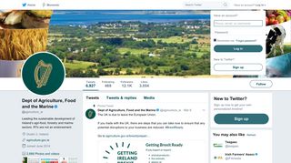 
                            10. Dept of Agriculture, Food and the Marine (@agriculture_ie) | Twitter