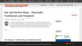 
                            9. Der 1&1 Perfect Shop - Übersicht, Funktionen und Vergleich ...