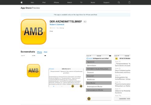 
                            12. DER ARZNEIMITTELBRIEF on the App Store - iTunes - Apple