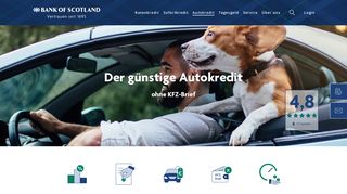 
                            1. Der Autokredit der Bank of Scotland - Bank of Scotland