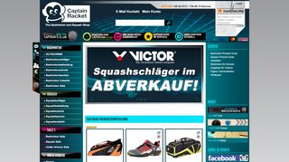 
                            13. Der Badminton und Squash Online Shop - Riesige Auswahl - captain ...