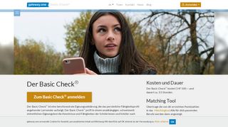 
                            7. Der Basic Check® - gateway.one