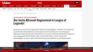 
                            12. Der beste Allround-Gegenstand in League of Legends! - Startseite ...