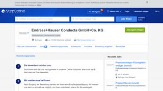 
                            11. Der Bewerbungsprozess bei Endress+Hauser Conducta GmbH+Co ...