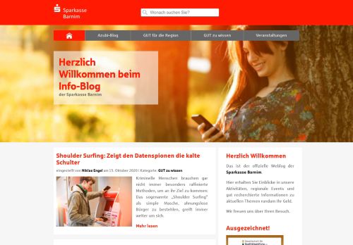 
                            7. Der Blog der Sparkasse Barnim