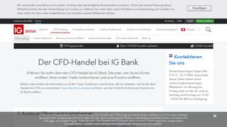 
                            4. Der CFD-Handel bei IG Bank | CFD Trading