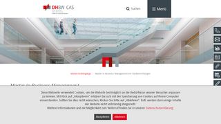 
                            12. Der Duale Master Business Management | DHBW CAS