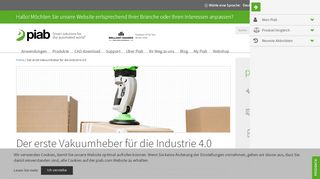 
                            6. Der erste Vakuumheber für die Industrie 4.0 – Piab