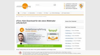 
                            6. Der eToro Webtrader erfordert keinen Download - Betrug.org