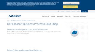 
                            6. Der Fabasoft Cloud-Shop | Fabasoft