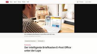 
                            8. Der intelligente Briefkasten E-Post Office unter der Lupe - Sendungen ...