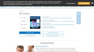 
                            1. Der Internist - Die Zeitschrift für Innere Medizin | springermedizin.de