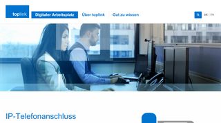 
                            6. Der IP-basierte Telefonanschluss für Sie | toplink - toplink GmbH