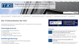 
                            13. Der IT-Dienstleister der Friedrich-Alexander-Universität (FAU ...