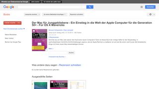 
                            11. Der Mac für Junggebliebene - Ein Einstieg in die Welt der Apple ...