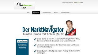 
                            4. Der Markt Navigator | GeVestor Shop