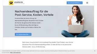 
                            5. Der Nachsendeauftrag der Deutschen Post - Umziehen.de