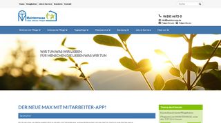 
                            2. Der neue MAX mit Mitarbeiter-App! - Pflegezentrum Mainterrasse