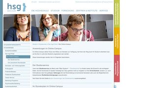 
                            4. Der Online-Campus | Hochschule für Gesundheit