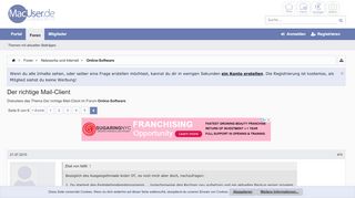 
                            7. Der richtige Mail-Client | Seite 9 | MacUser.de Community