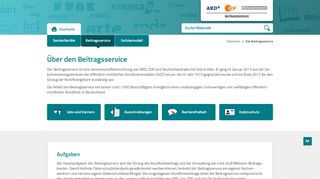 
                            7. Der Rundfunkbeitrag - Der Beitragsservice