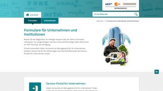 
                            5. Der Rundfunkbeitrag - Formulare für Unternehmen und Institutionen