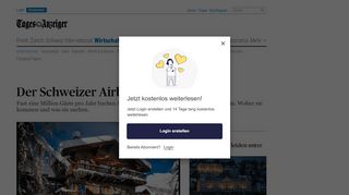 
                            9. Der Schweizer Airbnb-Boom in Zahlen - News Wirtschaft ...